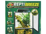 Zoo Med Reptibreeze Open Air Aluminum Screen Cage - Black-Reptile-www.YourFishStore.com