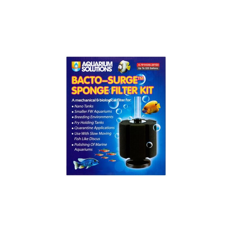 Aquarium Solutions Bacto-Surge Sponge Filter Large