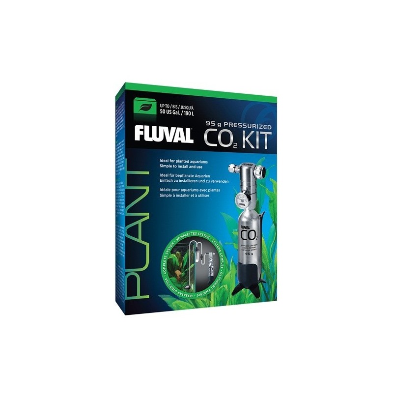 Fluval Pressurized 95 g CO2 Kit - For aquariums up to 190 L (50 US gal)