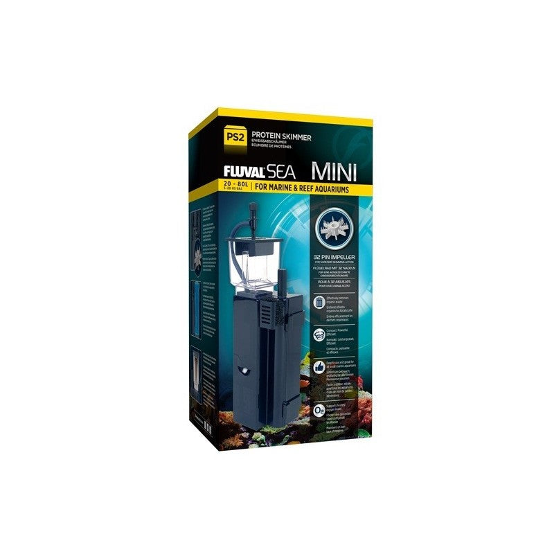 Fluval Sea Mini Protein Skimmer - 20-80 L (5-10 US Gal) - Black