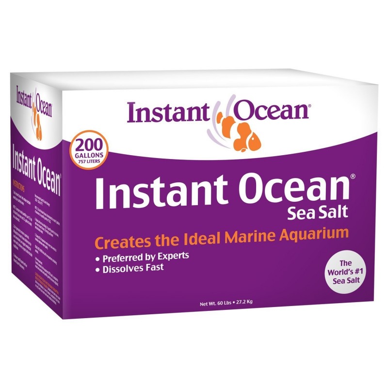 Instant Ocean Sea Salt for Marine Aquariums, Nitrate & Phosphate-Free-www.YourFishStore.com
